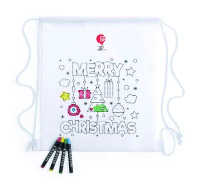 Drawstring Bag - Merry Christmas